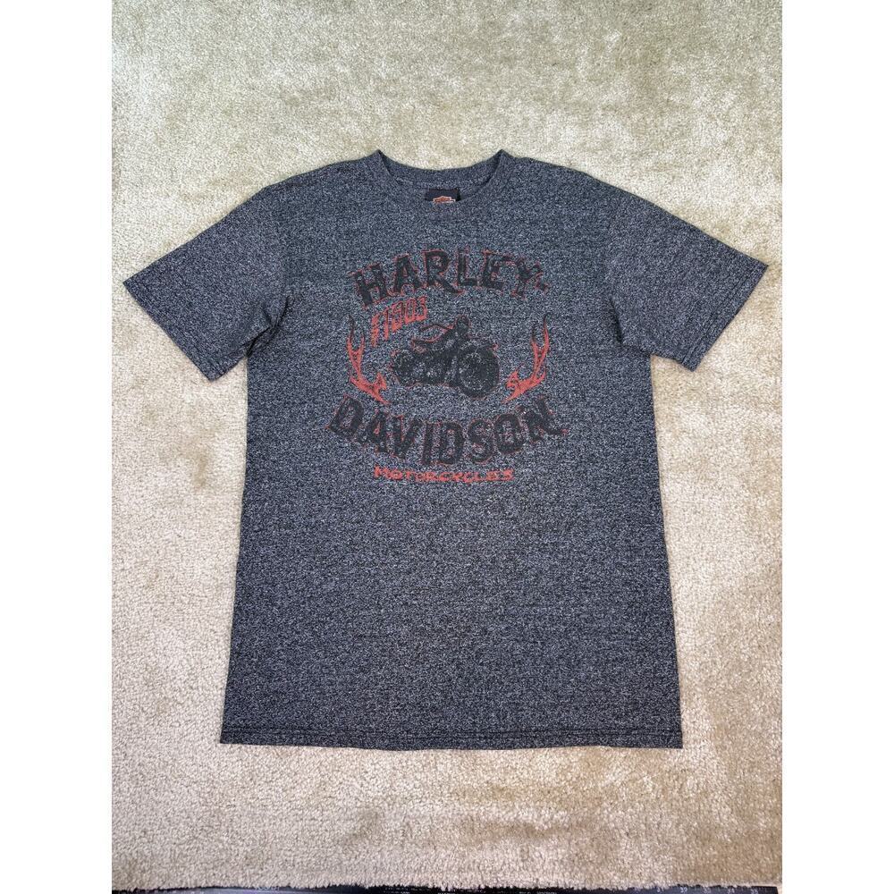 Harley Davidson Mens M Biker Built T Shirt Nags Head N Carolina Super Soft B617